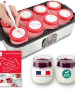 Yaourtière Inox Améliorée Compacte